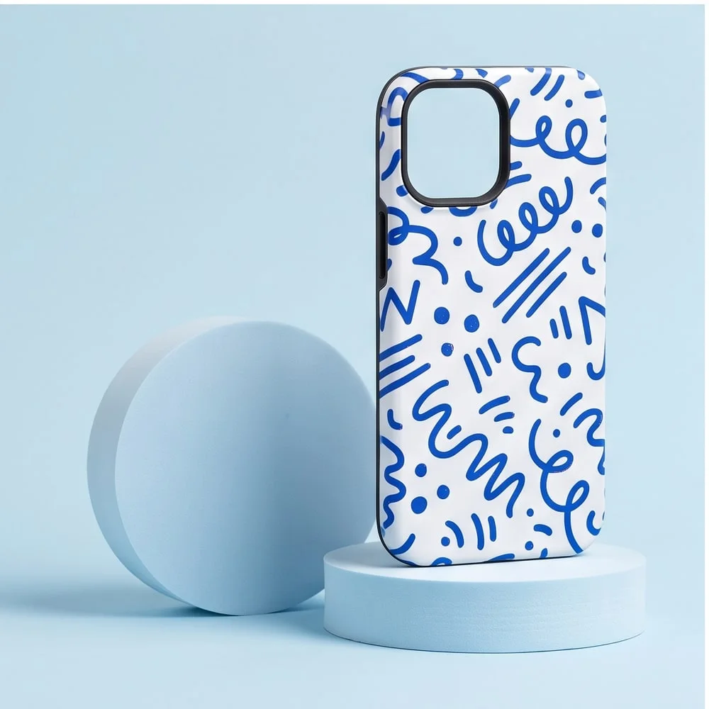 Blue Doodle